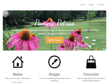 Tablet Screenshot of pamelapetrus.com